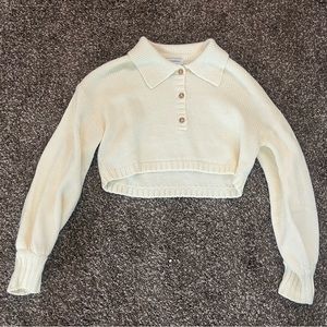 brand: we wore what, size: M, color: cream